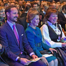 4. januar: Dronning Sonja og Kronprins Haakon er til stede ved åpningen av Oslo som Europeisk miljøhovedstad. Foto: Sven Gj. Gjeruldsen, Det kongelige hoff